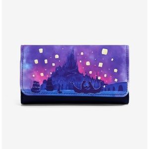Loungefly Disney Tangled Lanterns Flap Wallet